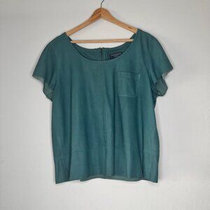 Lucky Brand Leather Tee